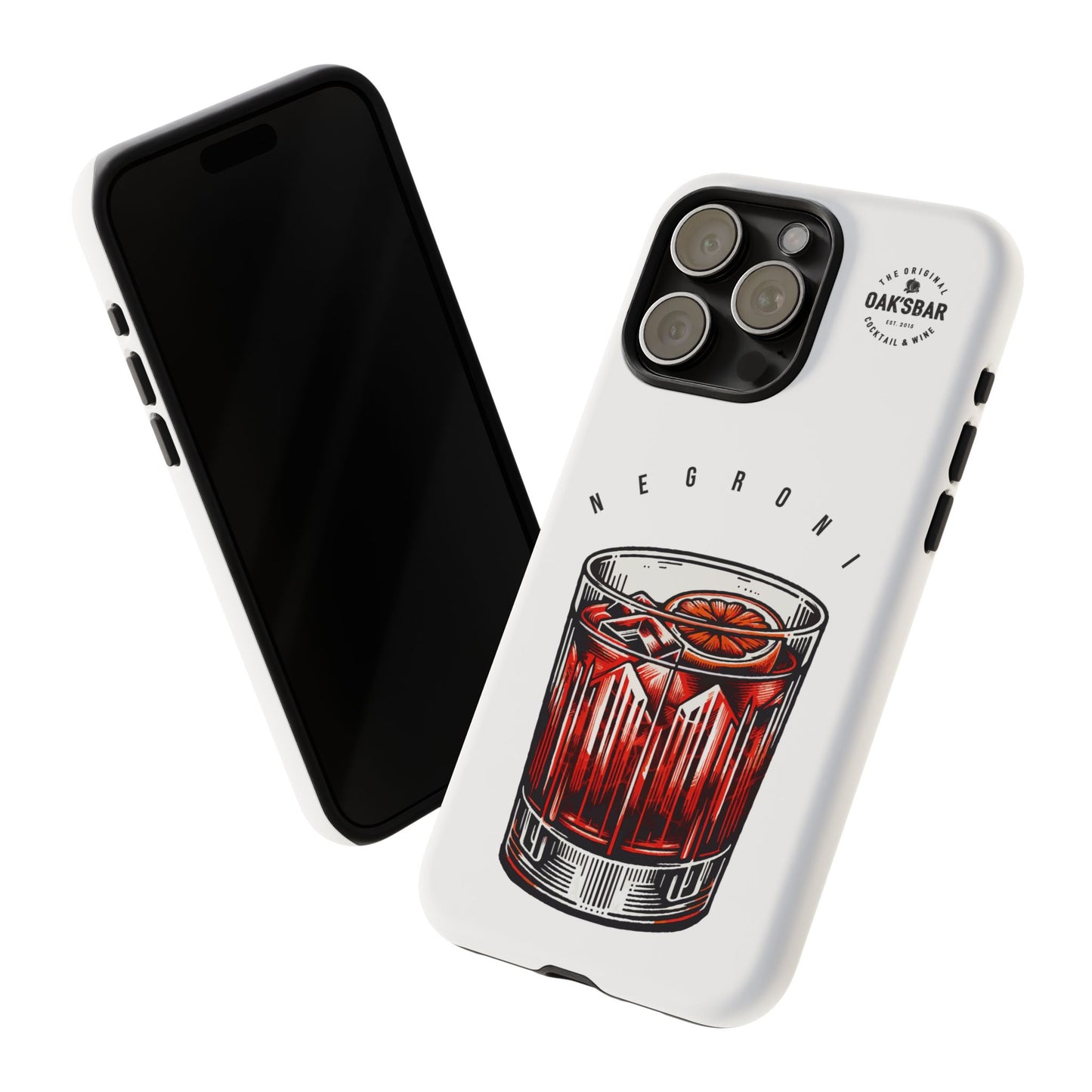 Negroni Cocktail iPhone Case - Tough & Stylish Protective Cover