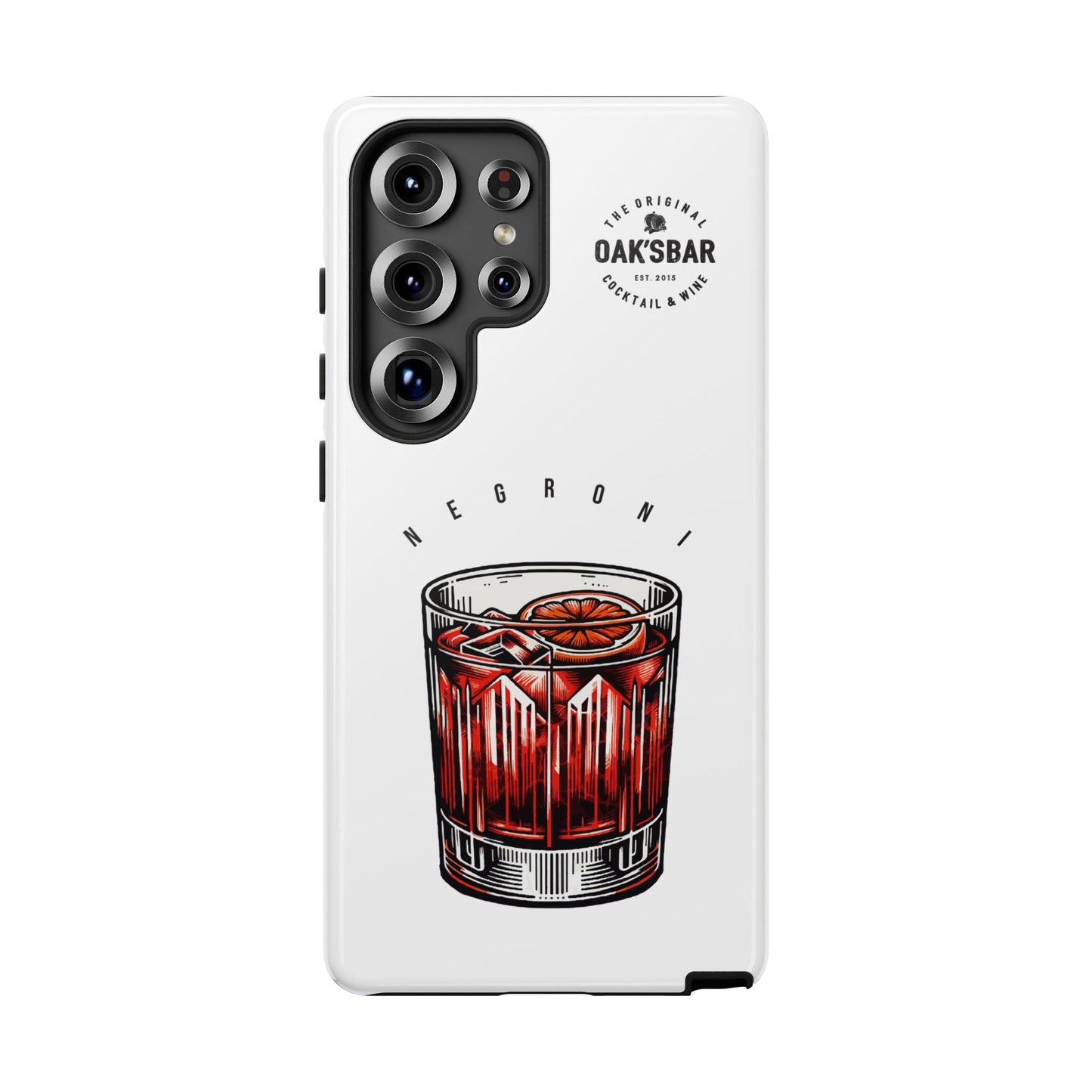 Negroni Cocktail iPhone Case - Tough & Stylish Protective Cover