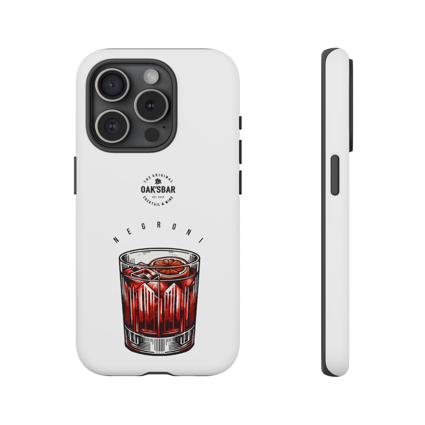 Negroni Cocktail iPhone Case - Tough & Stylish Protective Cover
