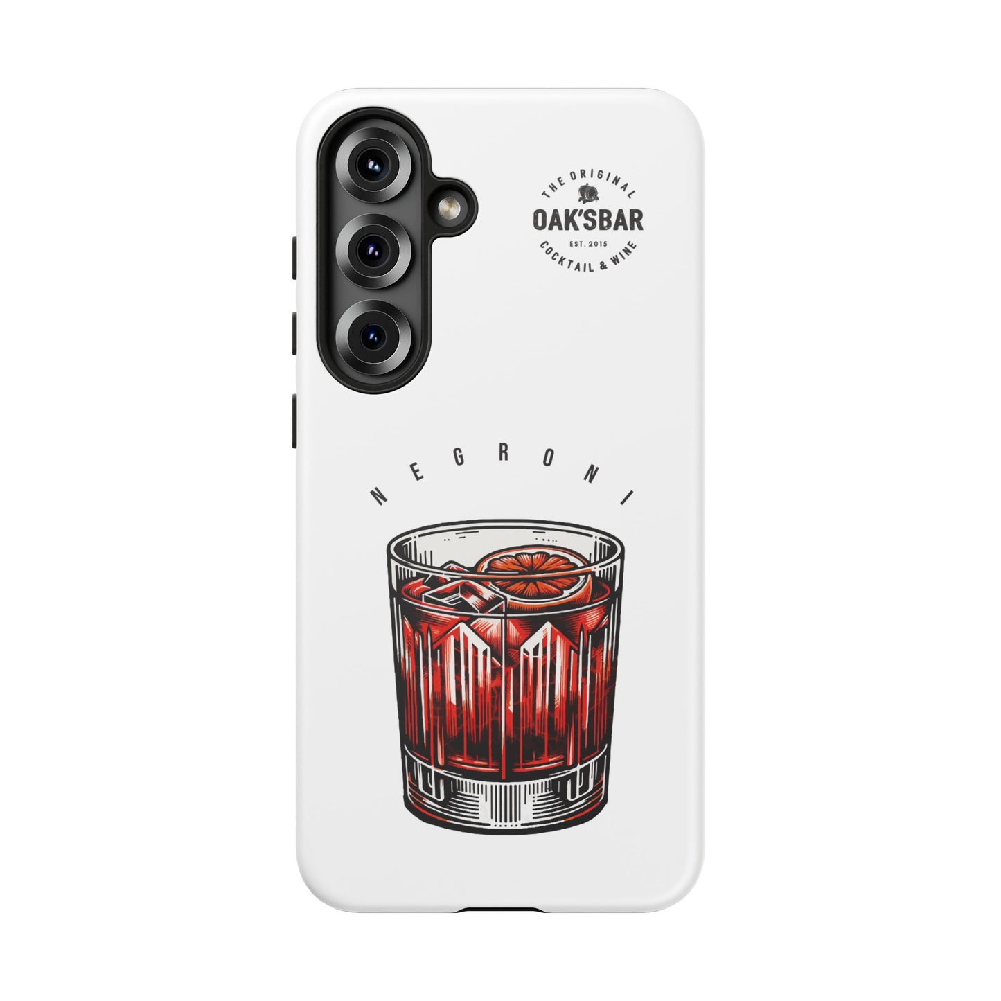 Negroni Cocktail iPhone Case - Tough & Stylish Protective Cover
