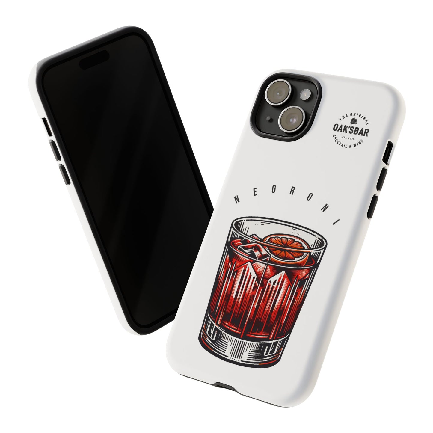 Negroni Cocktail iPhone Case - Tough & Stylish Protective Cover