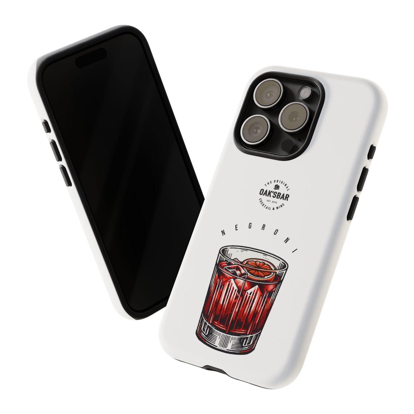 Negroni Cocktail iPhone Case - Tough & Stylish Protective Cover