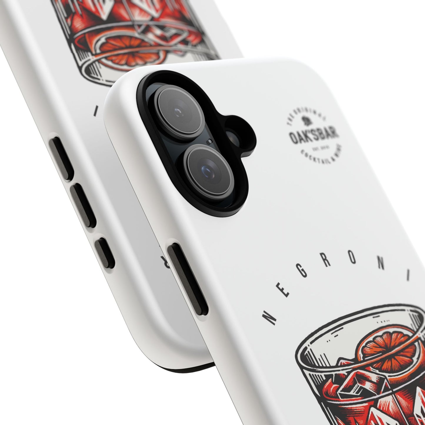 Negroni Cocktail iPhone Case - Tough & Stylish Protective Cover