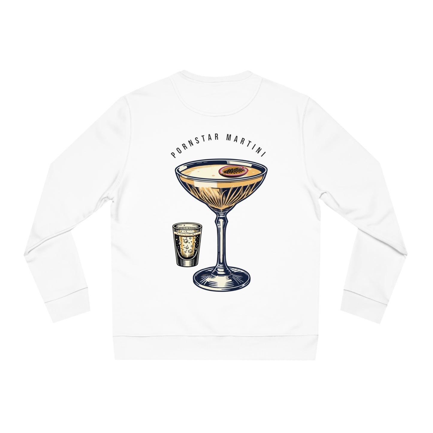 Unisex Changer Sweatshirt - 'Pornstar Martini' Graphic - Perfect for Parties and Casual Outings