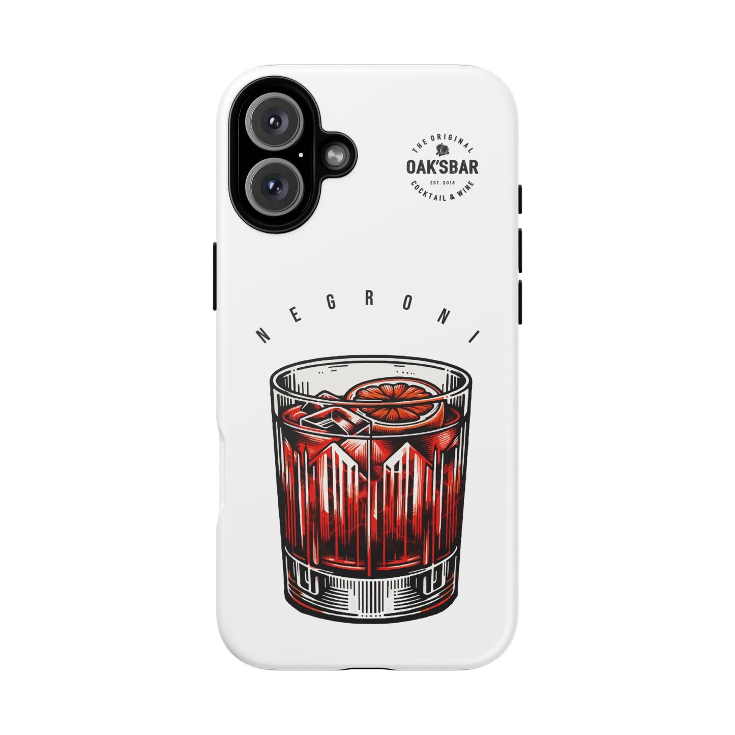 Negroni Cocktail iPhone Case - Tough & Stylish Protective Cover