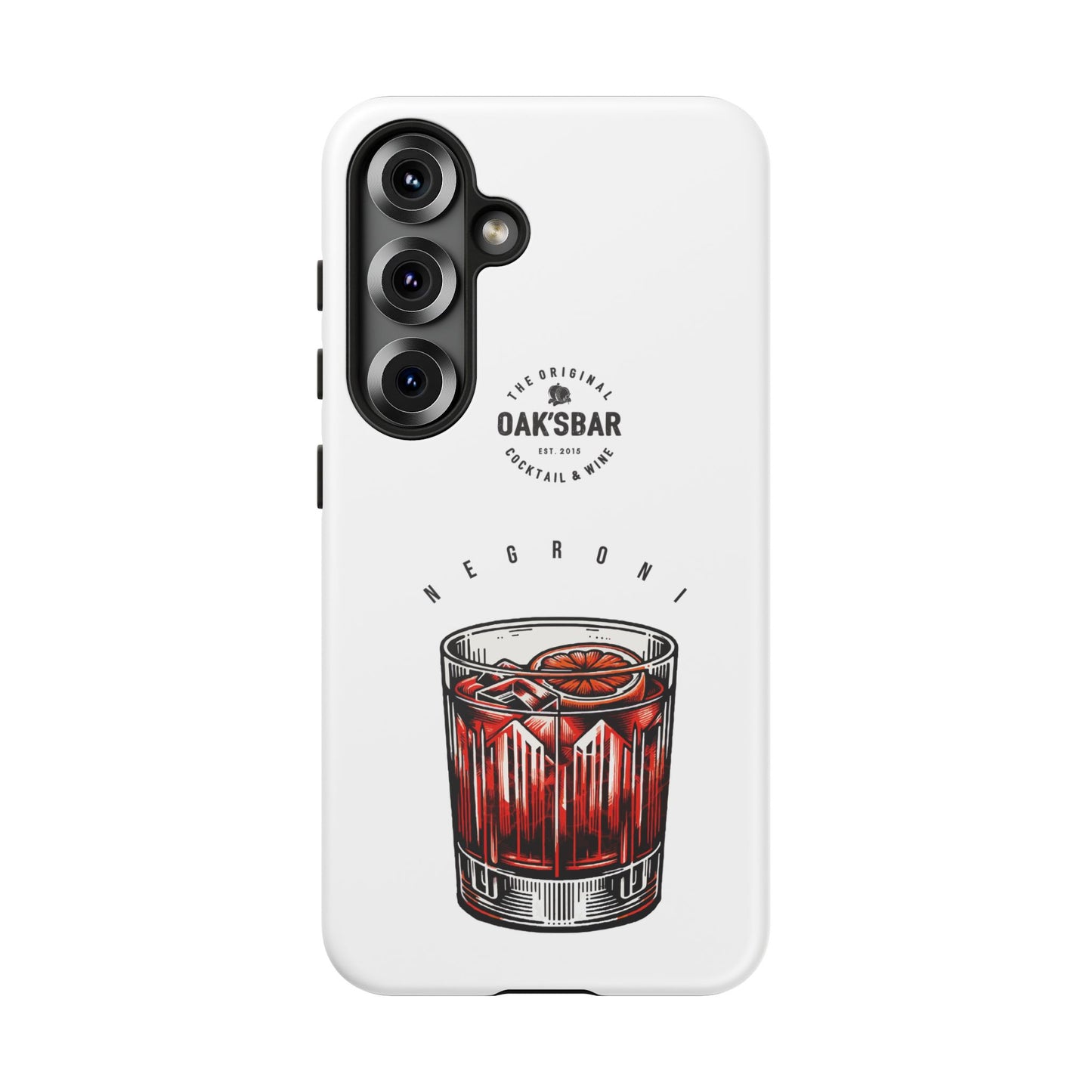 Negroni Cocktail iPhone Case - Tough & Stylish Protective Cover