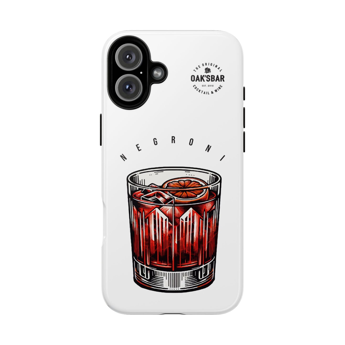 Negroni Cocktail iPhone Case - Tough & Stylish Protective Cover
