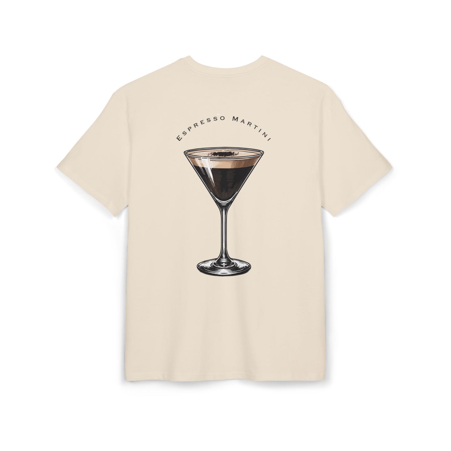 Espresso Martini Unisex Heavy Oversize Tee - Perfect for Cocktail Lovers