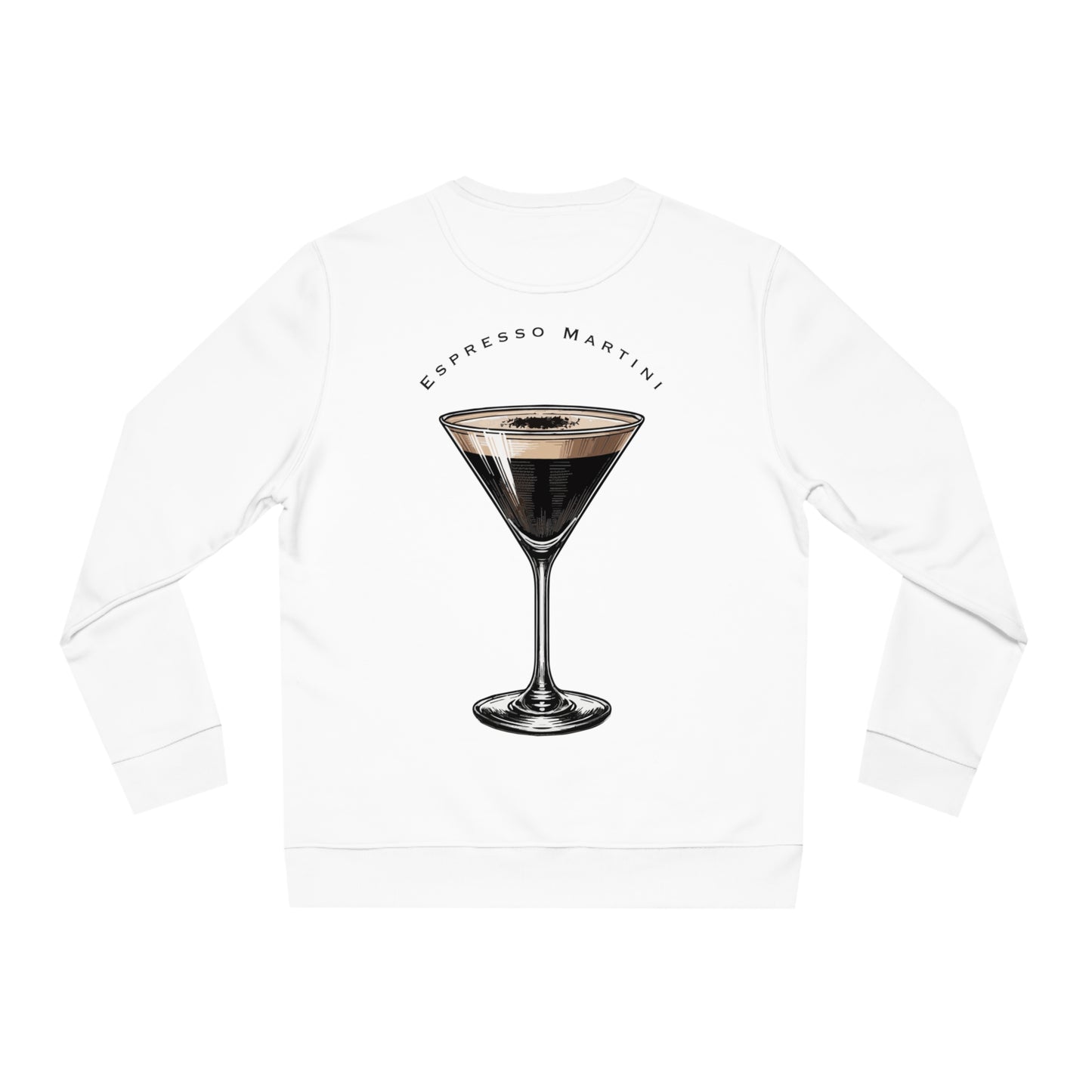 Unisex Espresso Martini Sweatshirt - Trendy Lounge Wear for Cocktail Lovers
