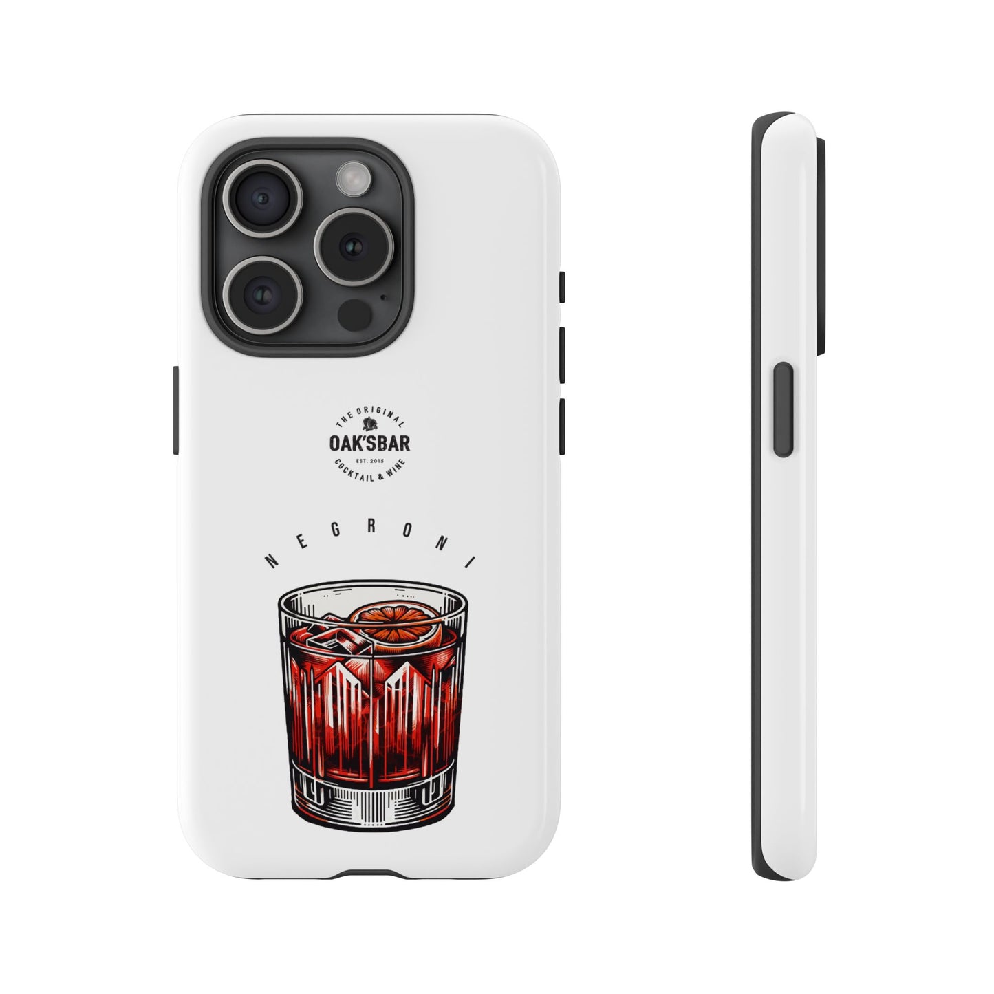 Negroni Cocktail iPhone Case - Tough & Stylish Protective Cover