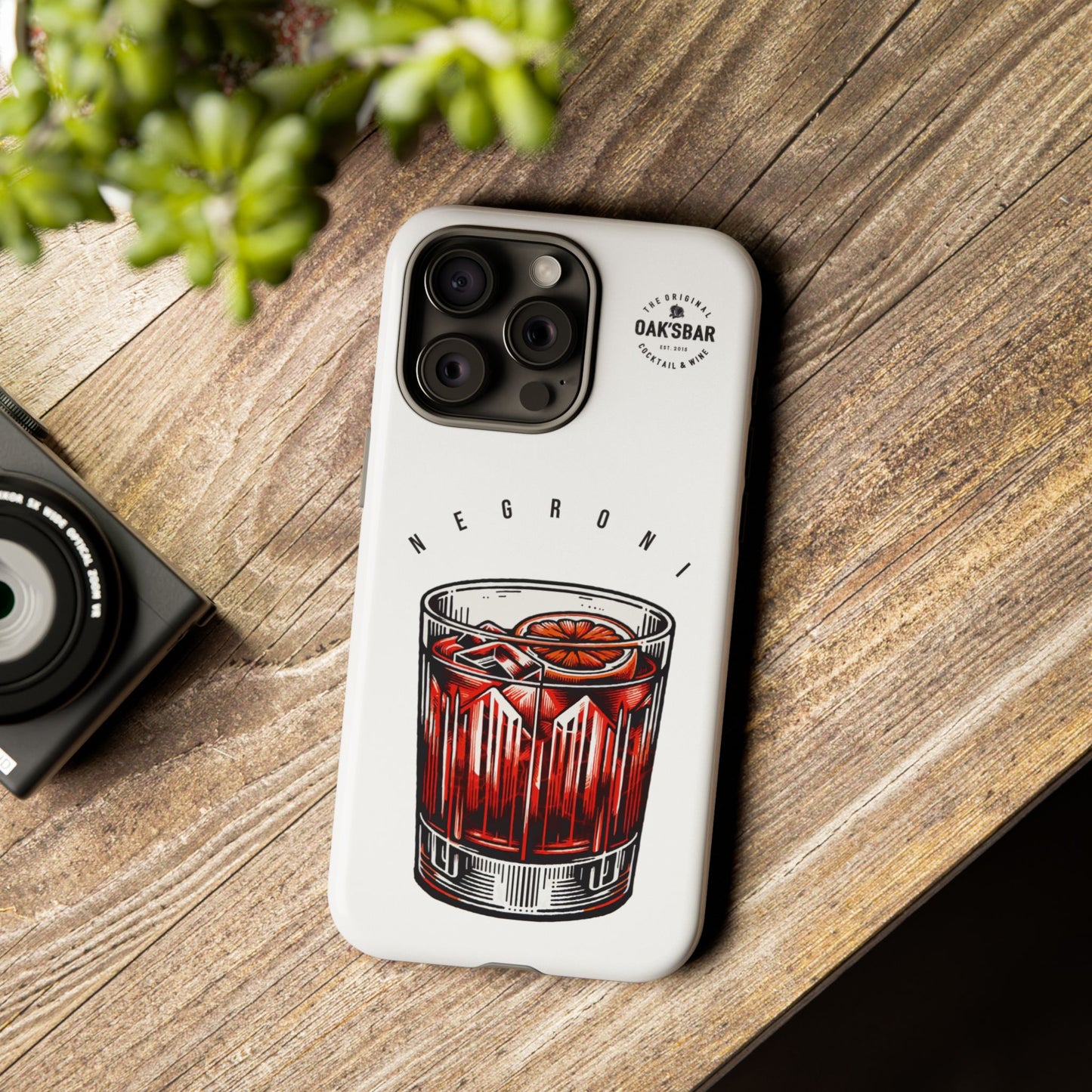 Negroni Cocktail iPhone Case - Tough & Stylish Protective Cover