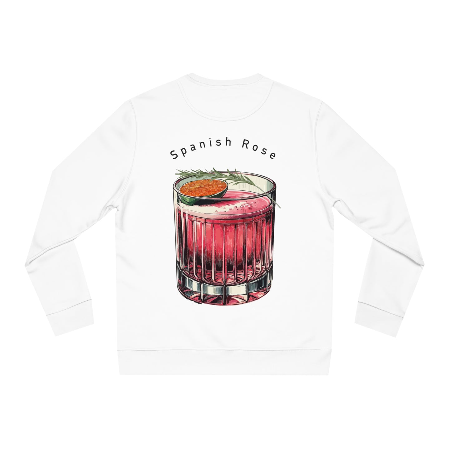 Unisex Changer Sweatshirt - Spanish Rose Cocktail Design