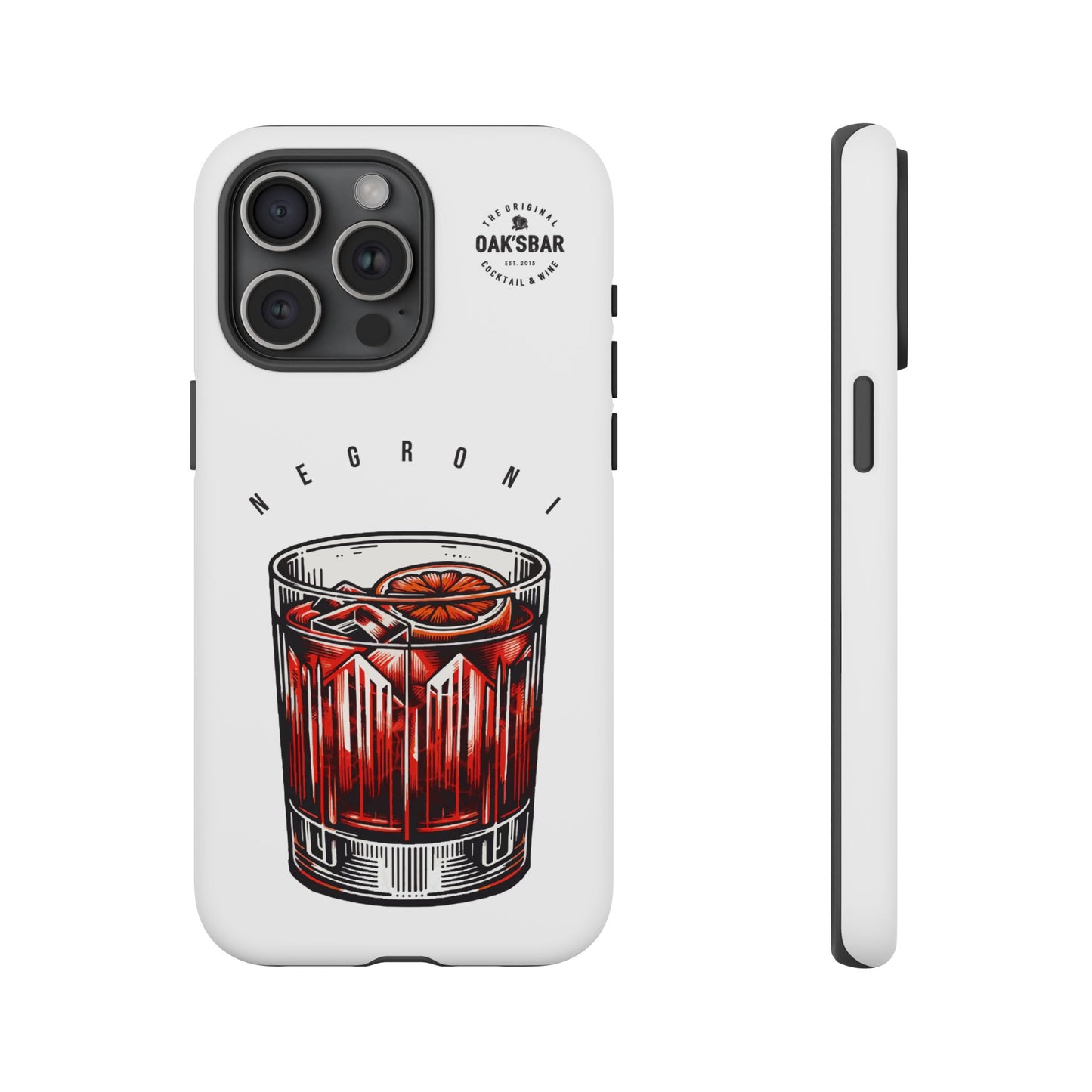 Negroni Cocktail iPhone Case - Tough & Stylish Protective Cover