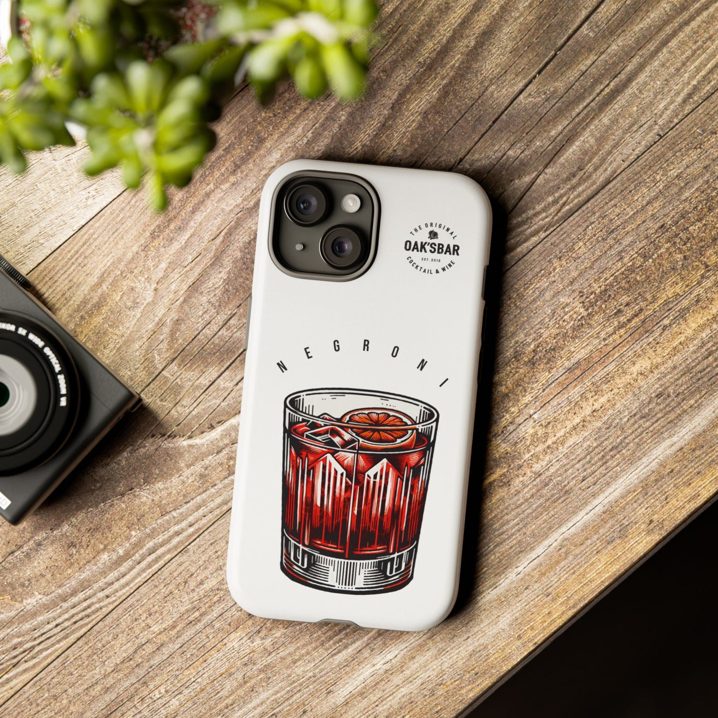 Negroni Cocktail iPhone Case - Tough & Stylish Protective Cover