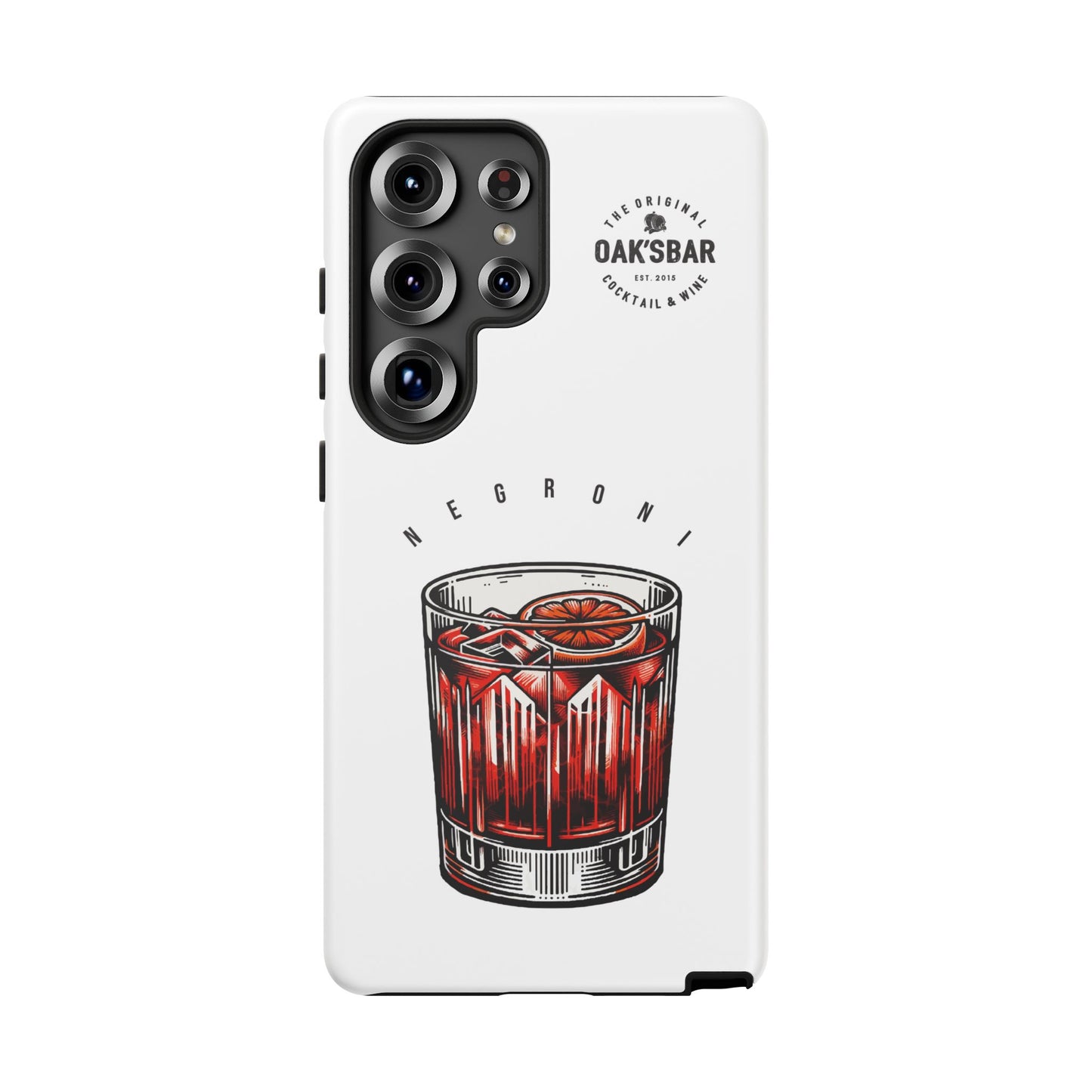 Negroni Cocktail iPhone Case - Tough & Stylish Protective Cover