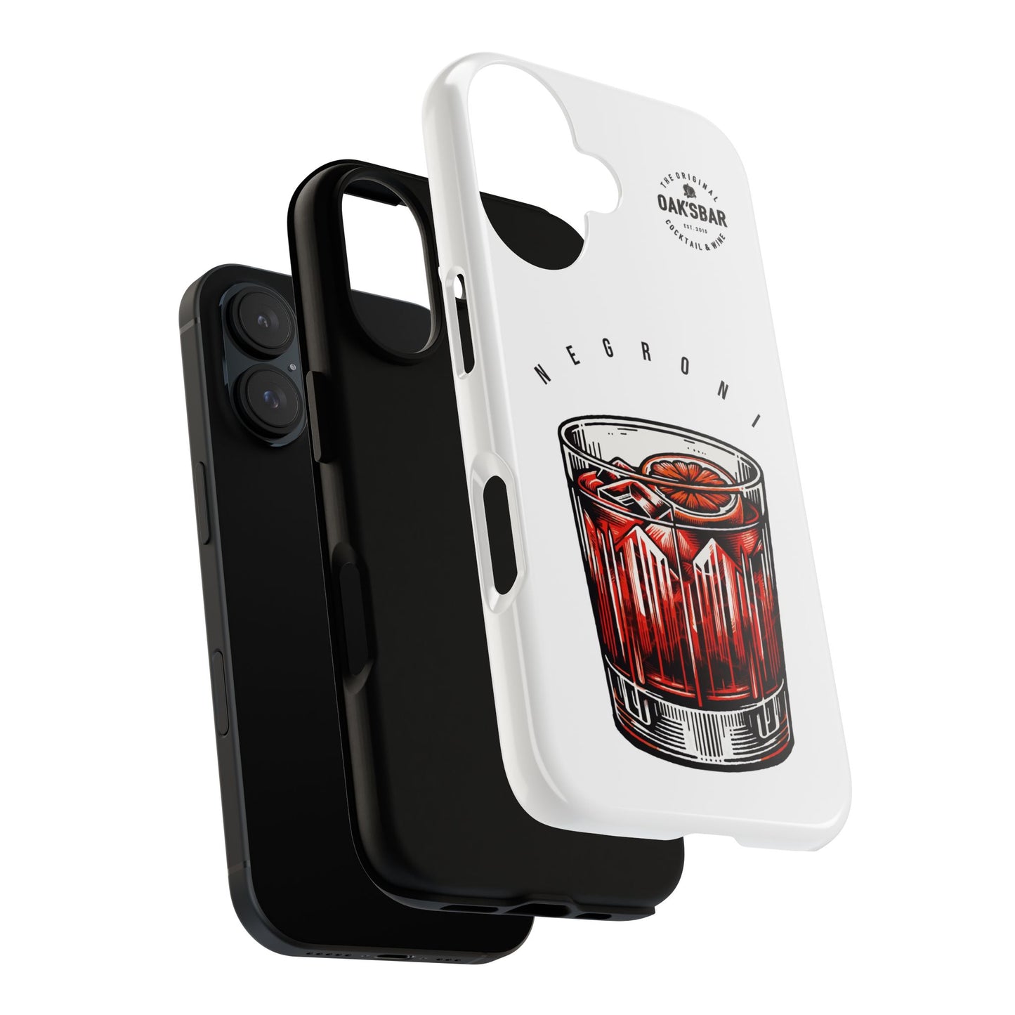 Negroni Cocktail iPhone Case - Tough & Stylish Protective Cover
