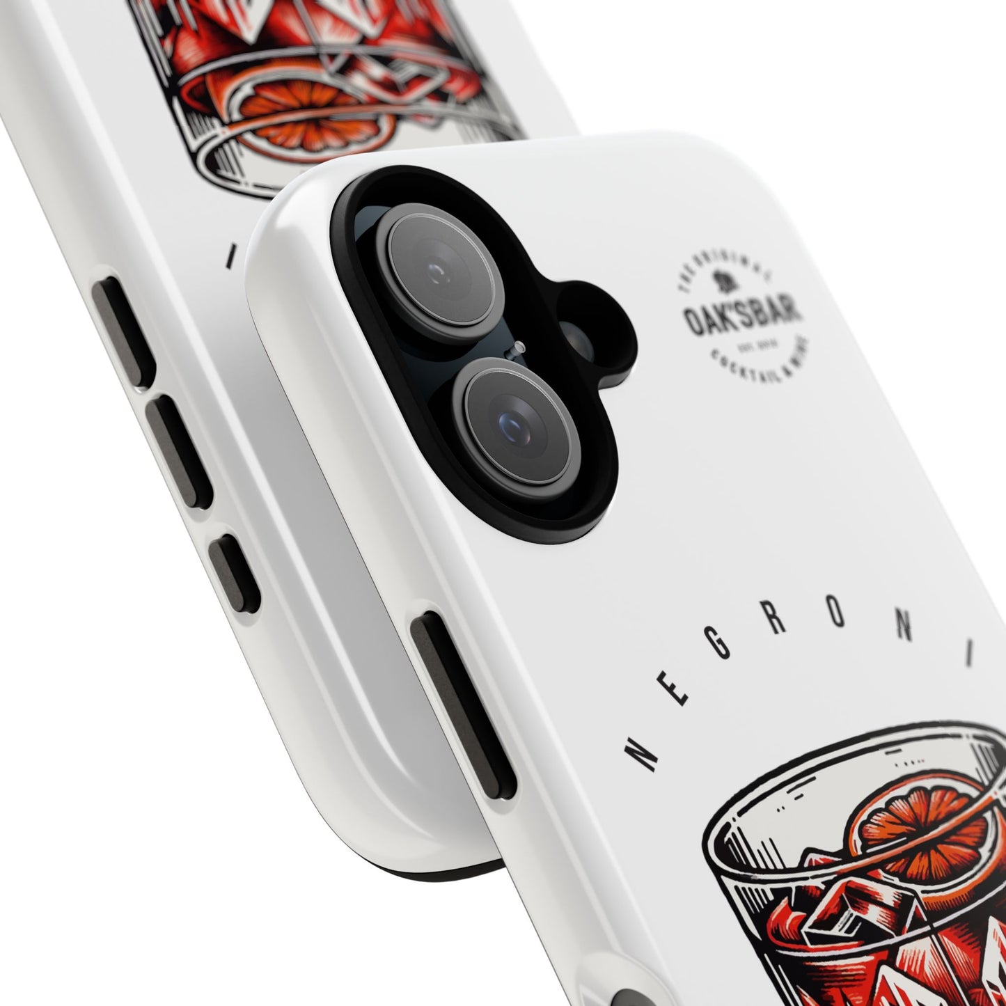 Negroni Cocktail iPhone Case - Tough & Stylish Protective Cover