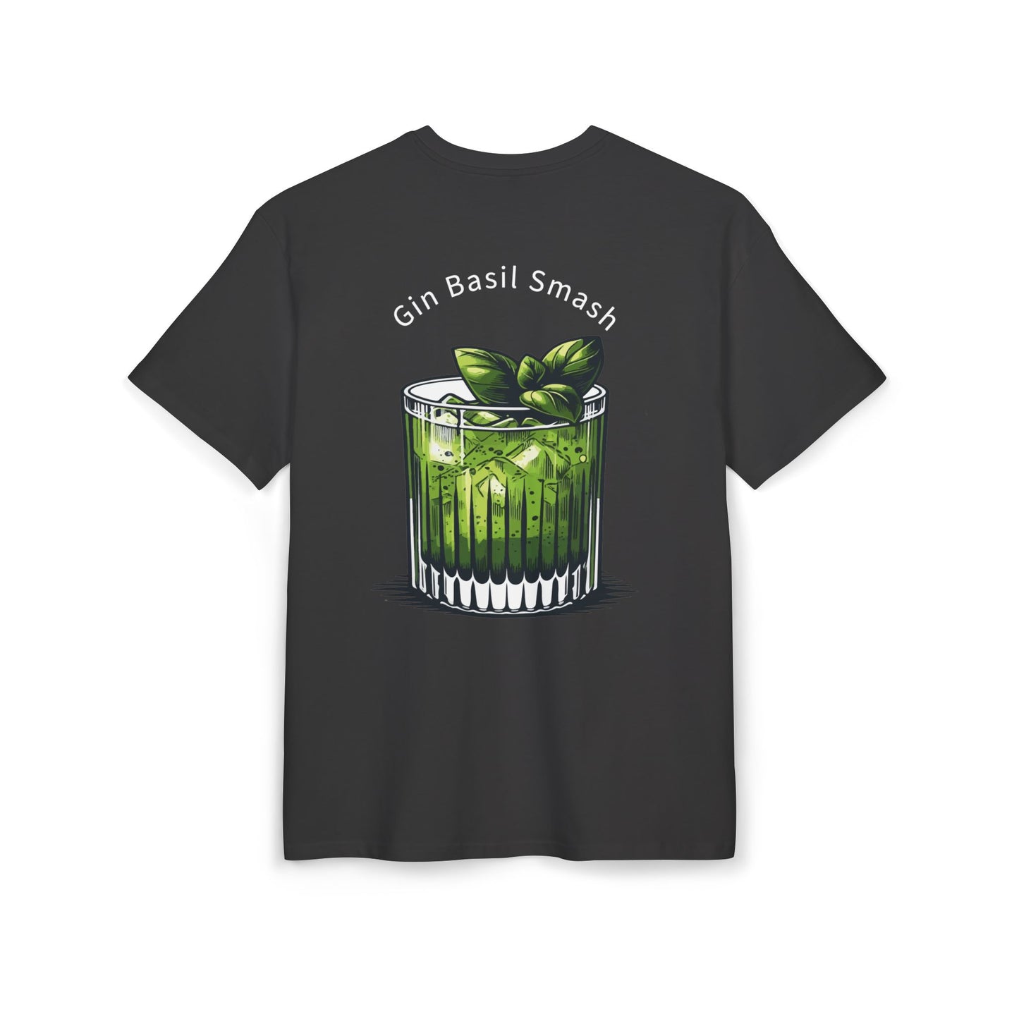 Cool Gin Basil Smash Graphic Tee - Unisex Heavy Oversize Style