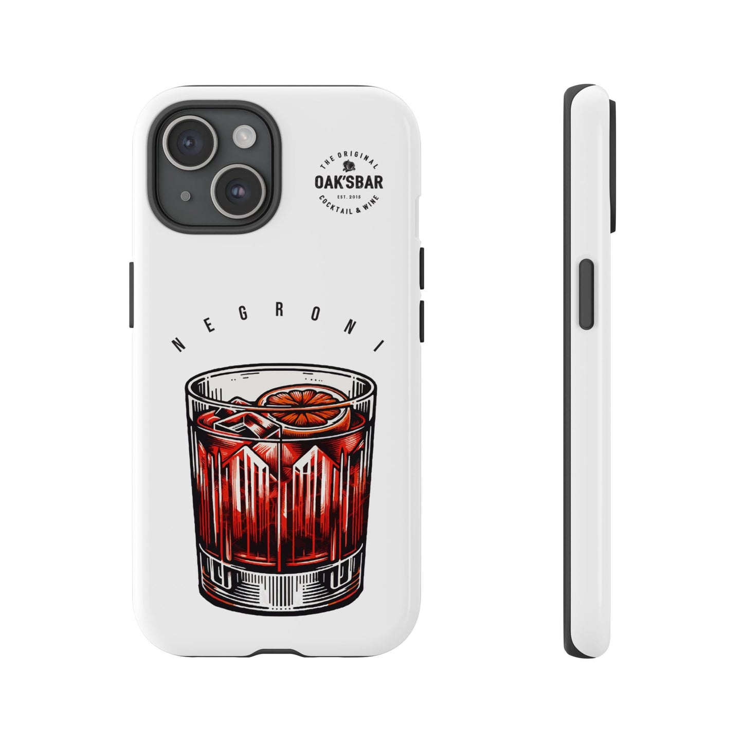 Negroni Cocktail iPhone Case - Tough & Stylish Protective Cover