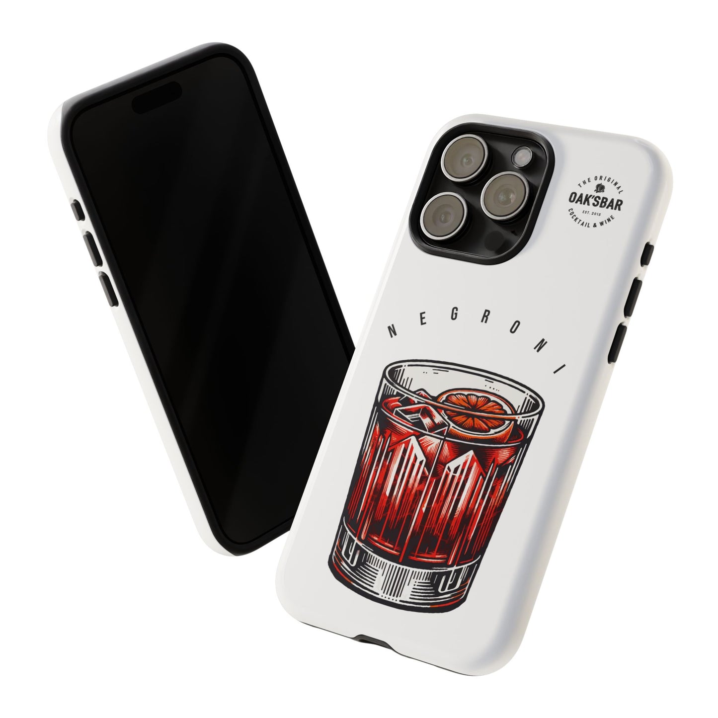 Negroni Cocktail iPhone Case - Tough & Stylish Protective Cover