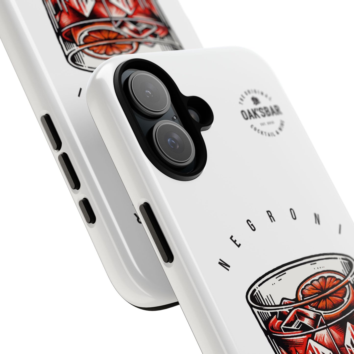 Negroni Cocktail iPhone Case - Tough & Stylish Protective Cover