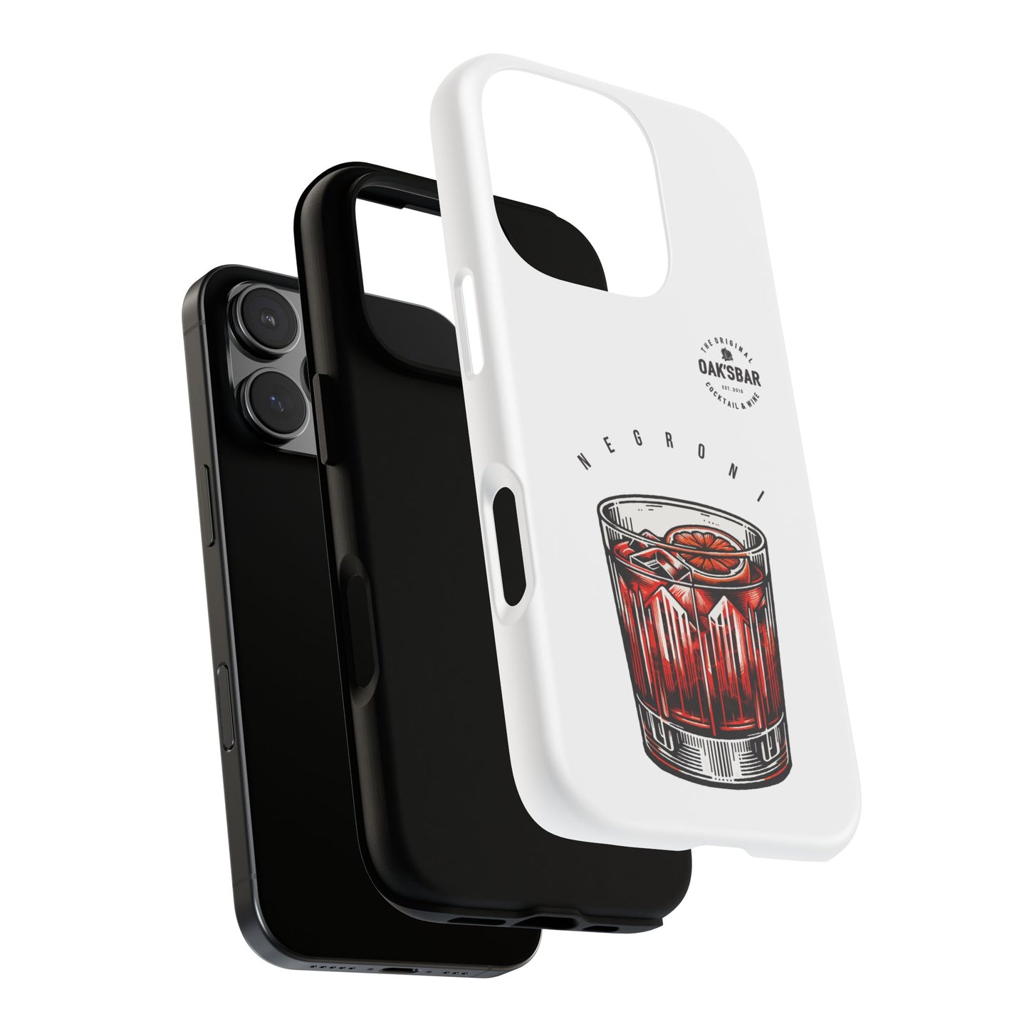Negroni Cocktail iPhone Case - Tough & Stylish Protective Cover