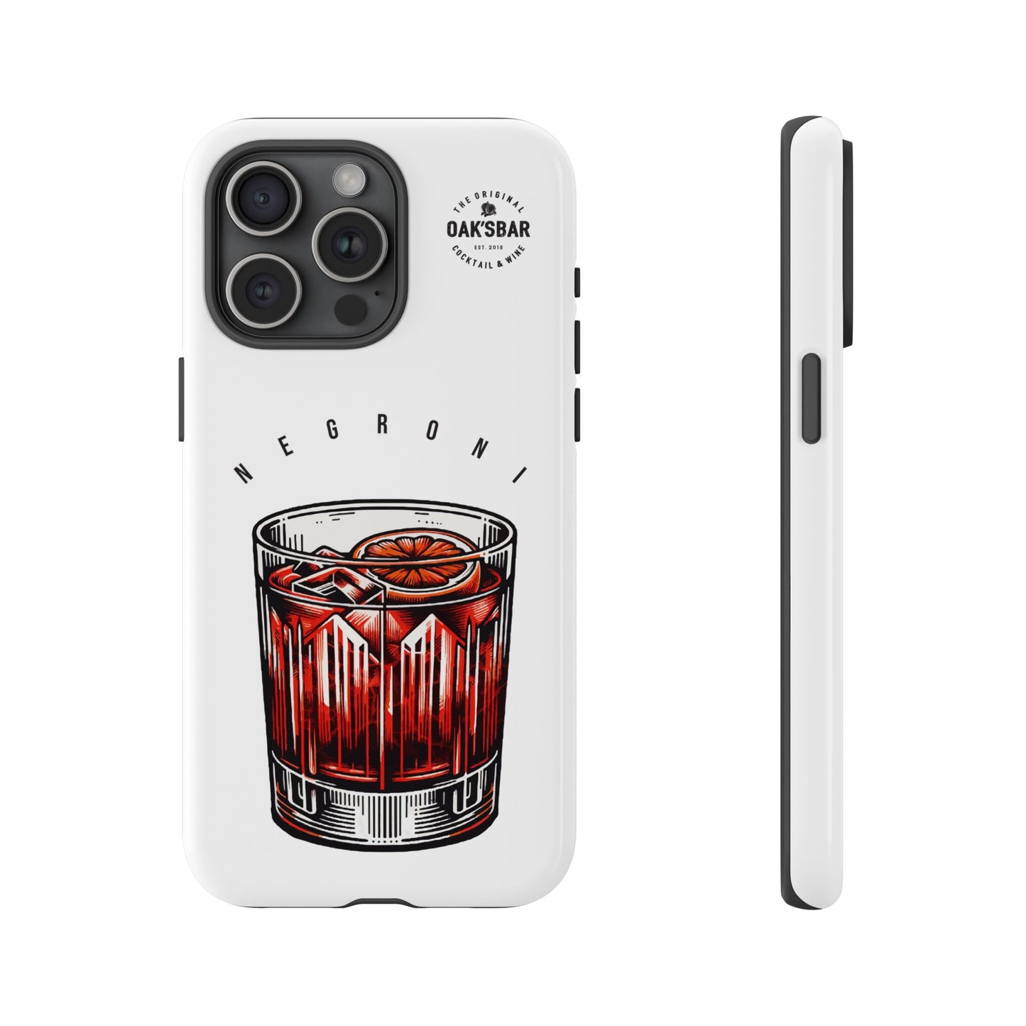 Negroni Cocktail iPhone Case - Tough & Stylish Protective Cover