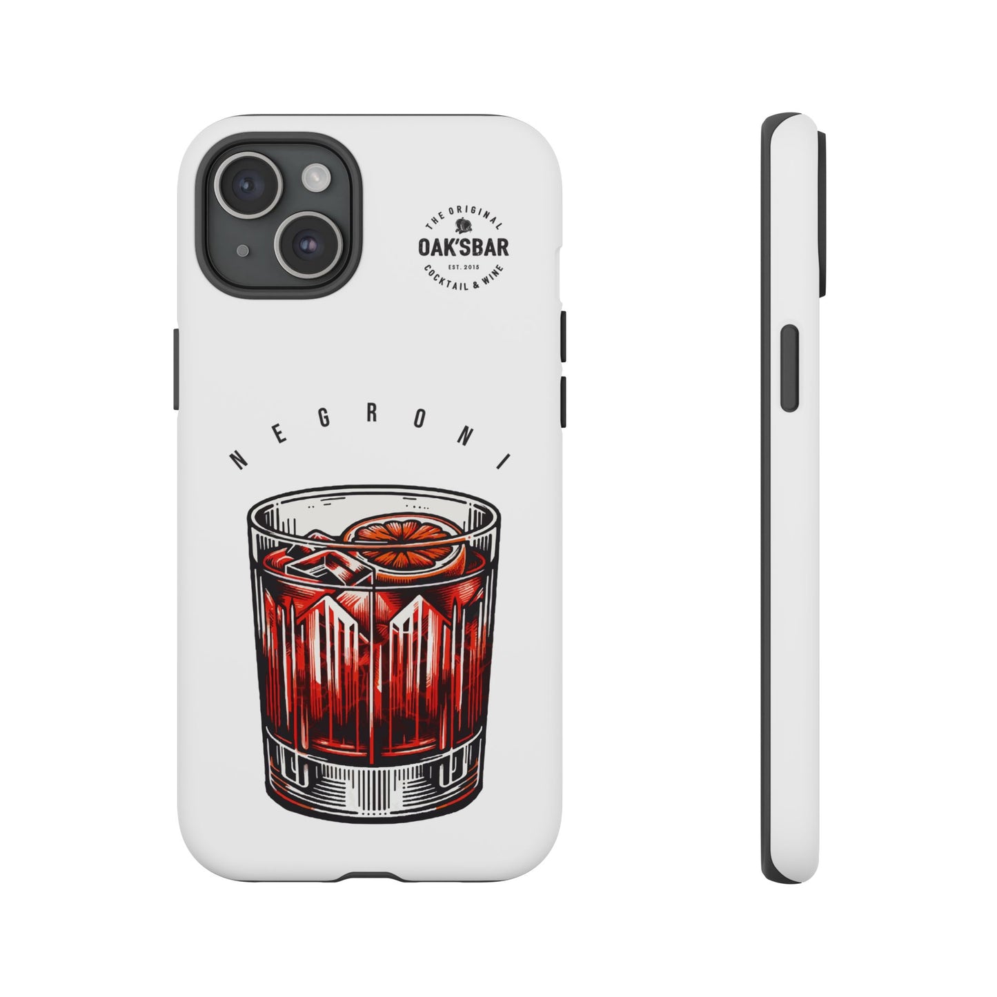 Negroni Cocktail iPhone Case - Tough & Stylish Protective Cover