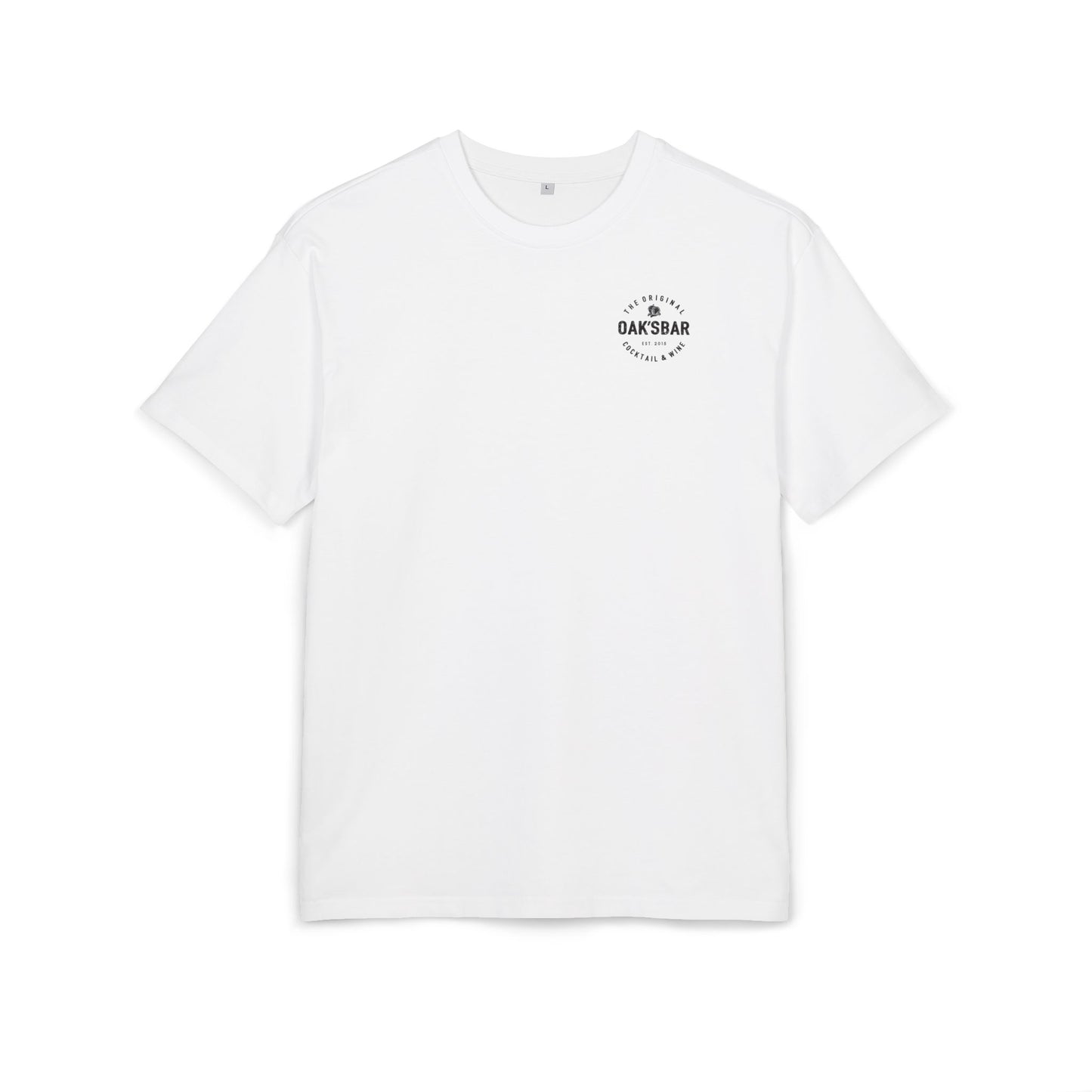 Spanish Rose Unisex Heavy Oversize Tee - Relaxed Fit Graphic T-Shirt for Cocktail Lovers