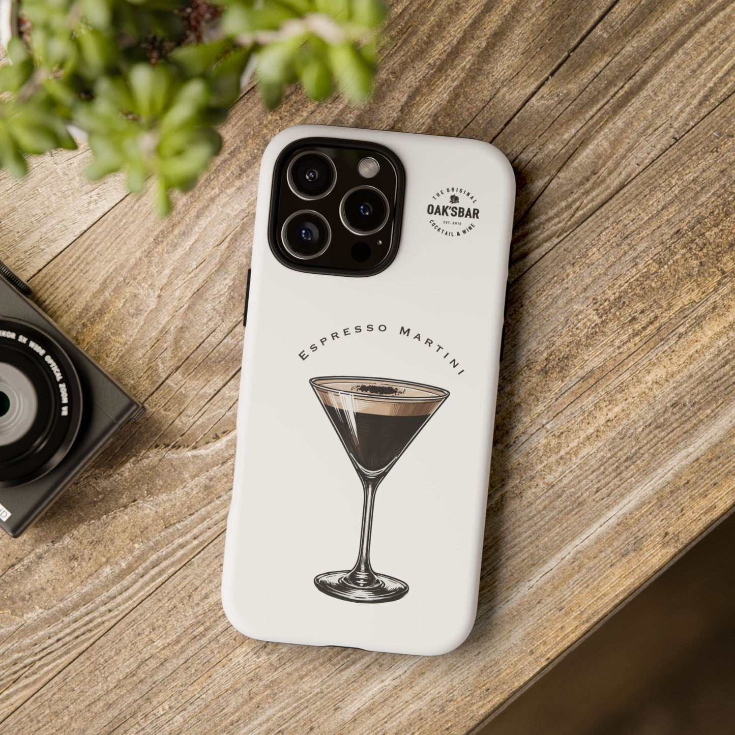 Espresso Martini Phone Case - Tough & Stylish Protection for Cocktail Lovers