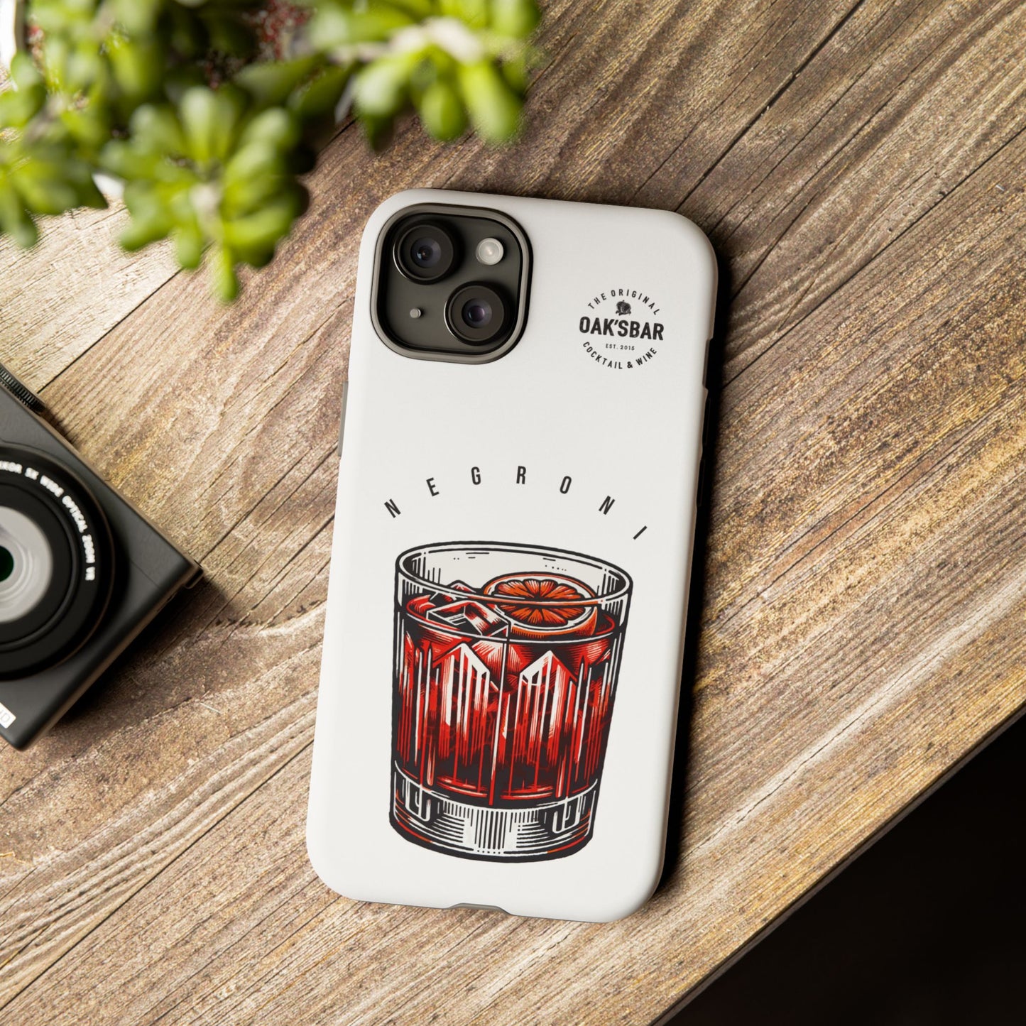 Negroni Cocktail iPhone Case - Tough & Stylish Protective Cover