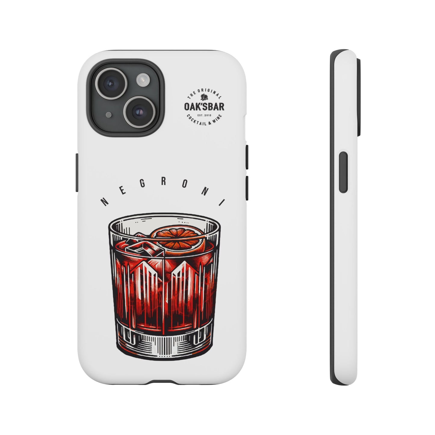 Negroni Cocktail iPhone Case - Tough & Stylish Protective Cover