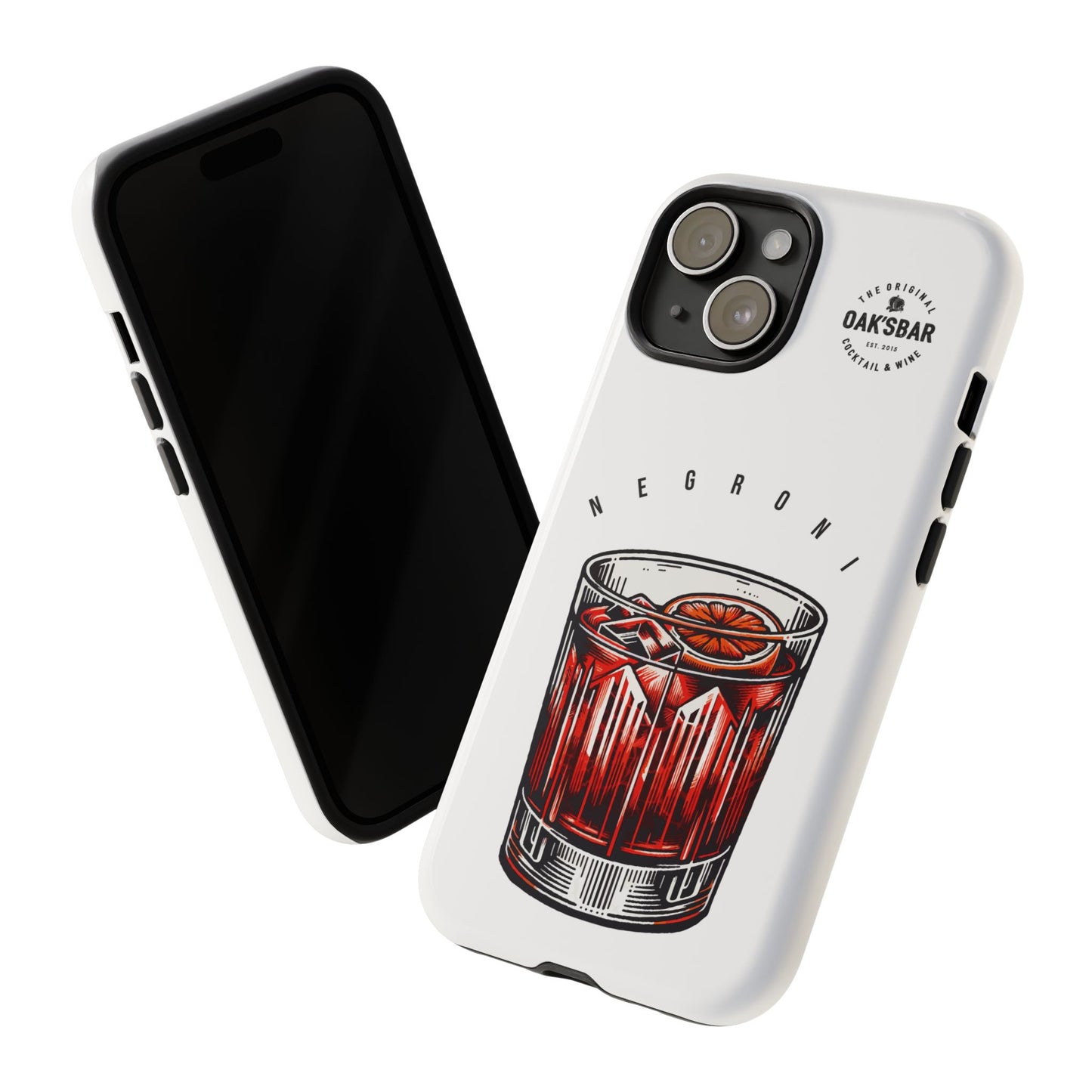 Negroni Cocktail iPhone Case - Tough & Stylish Protective Cover