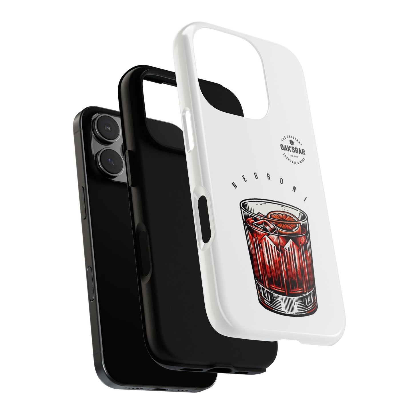 Negroni Cocktail iPhone Case - Tough & Stylish Protective Cover