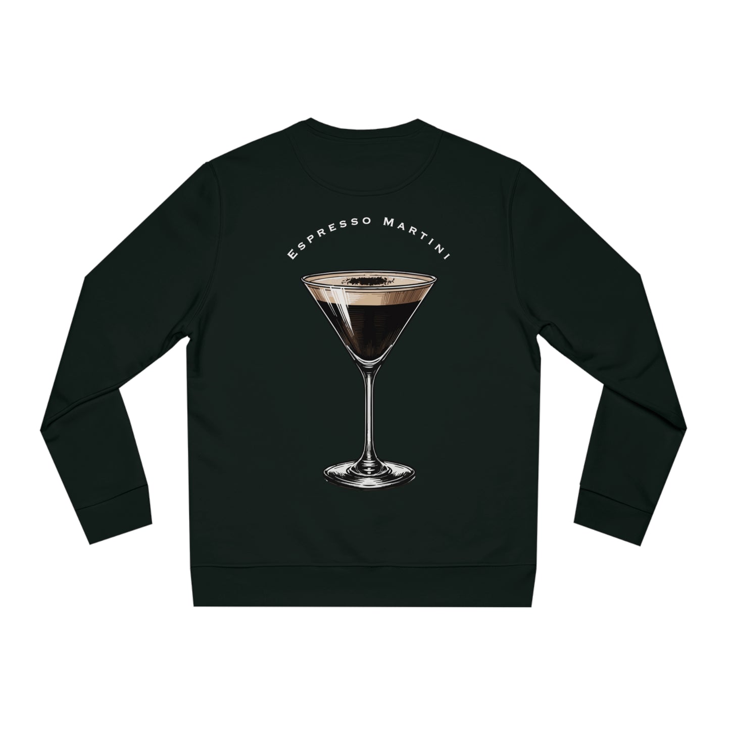 Unisex Espresso Martini Sweatshirt - Trendy Lounge Wear for Cocktail Lovers