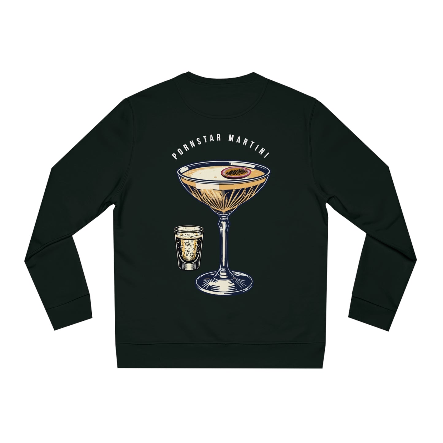 Unisex Changer Sweatshirt - 'Pornstar Martini' Graphic - Perfect for Parties and Casual Outings